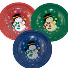 Round Christmas serving tray