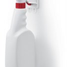 Hanging spray bottle hanger