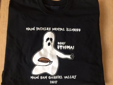 NAMI Tackles Mental Illness BOO Stigma Gildan DryBlend 2XL