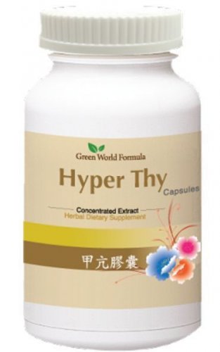 Hyper Thy Capsule balance thyroid TCM &ccedil;�&sup2;&auml;&ordm;&cent;&egrave;�&nbsp;&aring;�� Herbal Dietary Supplement
