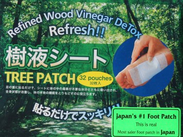 Tree Patch-Refined Wood Vinegar DeTox 32 Herbal Pouches