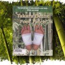 Takara Detox Foot Patch external cleansing pad Herbal 10 Pouches