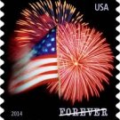 USPS Star Spangled Banner Roll Stamps Flag 100 Forever Postage Coil