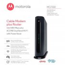 Motorola MG7550 DOCSIS 3.0 Cable Modem +AC1900 Wireless Dual-Band Gigabit Router