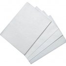 100 Pcs 8X11in Blank Rectangle Edible Potato Starch Rice Wafer Paper Sheet White