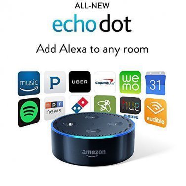 New Sealed Amazon Echo Dot Streamer Black alexa 2nd generation