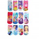 My Little Pony Peppa Pig Frozen Toddler Kids Girls Warm Ankle Short Socks Set