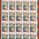 USPS SHEET of Scott #2635 29 Cent, Alaska Highway, MNH Half Sheet of 25 Stamps, plate block
