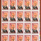 USPS SHEET of #2617 1992 US 29-cent W.E.B. DuBois, MNH Sheet of 25 Stamps, plate block