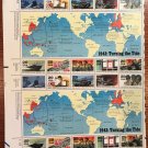 USPS SHEET of 1993 WWII TURNING THE TIDE #2765 Full Mint -MNH- Sheet of 20 Postage Stamps