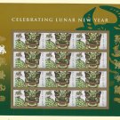 USPS SHEET of USA Chinese (Lunar) New Year - 10 sheets