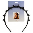 Twist 'n' Clip Black with Wood Grain Headband new