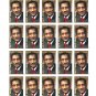 USPS SHEET of 20 Black Heritage First Class Postage Forever 2012 stamps #4624