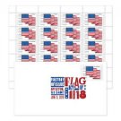 USPS SHEET of 20 Flag Act 1818 Heritage First Class Postage Forever 2018 stamps