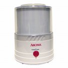 AROMA ICE CREAM MAKER Frozen Yogurt Sorbet w HOME RECIPES