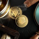 New 2018 President Donald Trump Gold Plated EAGLE Commemorative Coin