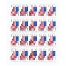 USPS SHEET of 20 US Flag First Class Postage Forever Stamps Booklet + SAME DAY 2018