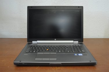 HP Elitebook 8770w 3rd Gen i7-3630M 17" 16GB Intel Pentium Win 10 DVDRW