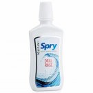 Spry Herbal Dental Oral Rinse mouthwash extract menthol OTC