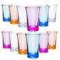 Hawaiian Floral Print Shot Glass Set