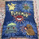 The Northwest Company Vintage 90's Pokemon Tapestry Throw Blanket Nintendo