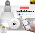 Panoramic Bulb Light 1080P Hidden IR Camera Wifi FishEye CCTV Security 360degree Lightbulb