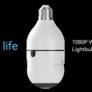 Panoramic Bulb Light 1080P IR Camera Wifi CCTV Security 360degree Lightbulb