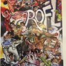 Dan Lacey's ROFLCON 2010 The Four Unicorns Of The Roflapocalpyse Poster Signed