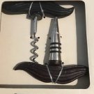 Bottle Stopper & Corkscrew Iron Mustache Set Essential For Home Bars Man caves
