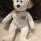 TY Beanie Baby - 2005 HOLY FATHER the Bear Gold Swing Tag Pope John Paul II