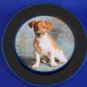NEW - Jack Russell Decoupage Plate Limited Edition