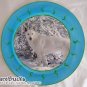 White German Shepherd Decoupage Plate Limited Edition