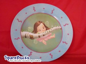 Rose and the Ants Decoupage Plate Limited Edition