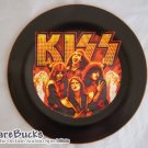 NEW KISS 'Flames' Decoupage Plate Limited Edition
