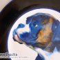 NEW Boxer Dog on Blue Collectable Decoupage Plate LE