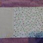 Baby flannel burp cloths hand made set of 3