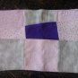 Set of 3 hand made baby burp cloths