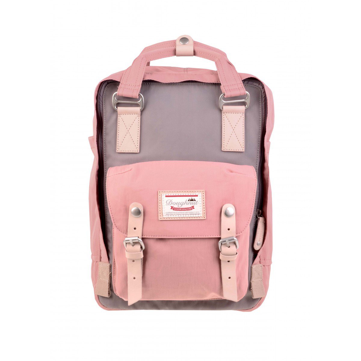 Doughnut Macaroon Candy Colour Water Resistant Multi Pockets Backpack