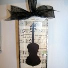 Framed Instrument- Handcrafted Art- Violin
