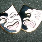 Comedy & Tragedy Pin