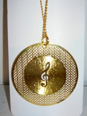 Necklace - Music Note Theme
