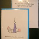 Specialty gift card- "Opening Night"