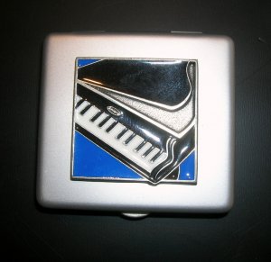 Pill Case - Small Size- Piano Theme