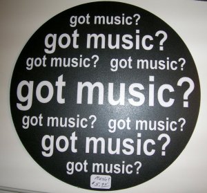 Computer Mouse Pad- "Got Music"