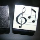 Magnetic clip-music notes