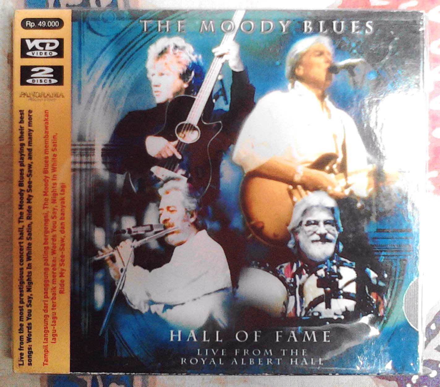 The Moody Blues Hall Of Fame Live From The Royal Albert Hall Video-CD
