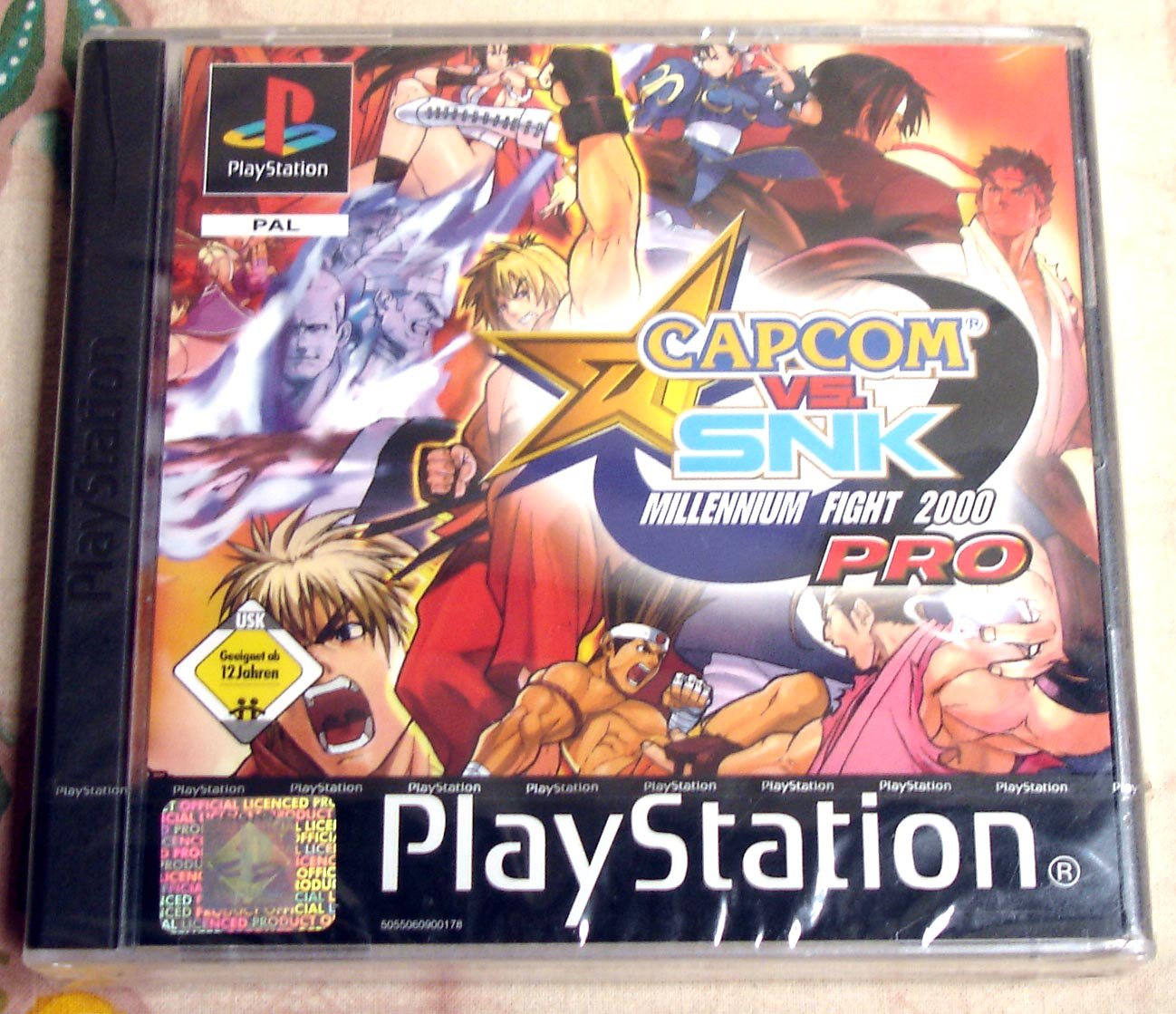 Capcom VS SNK Millennium Fight 2000 Pro Sony Playstation PAL (German Release)