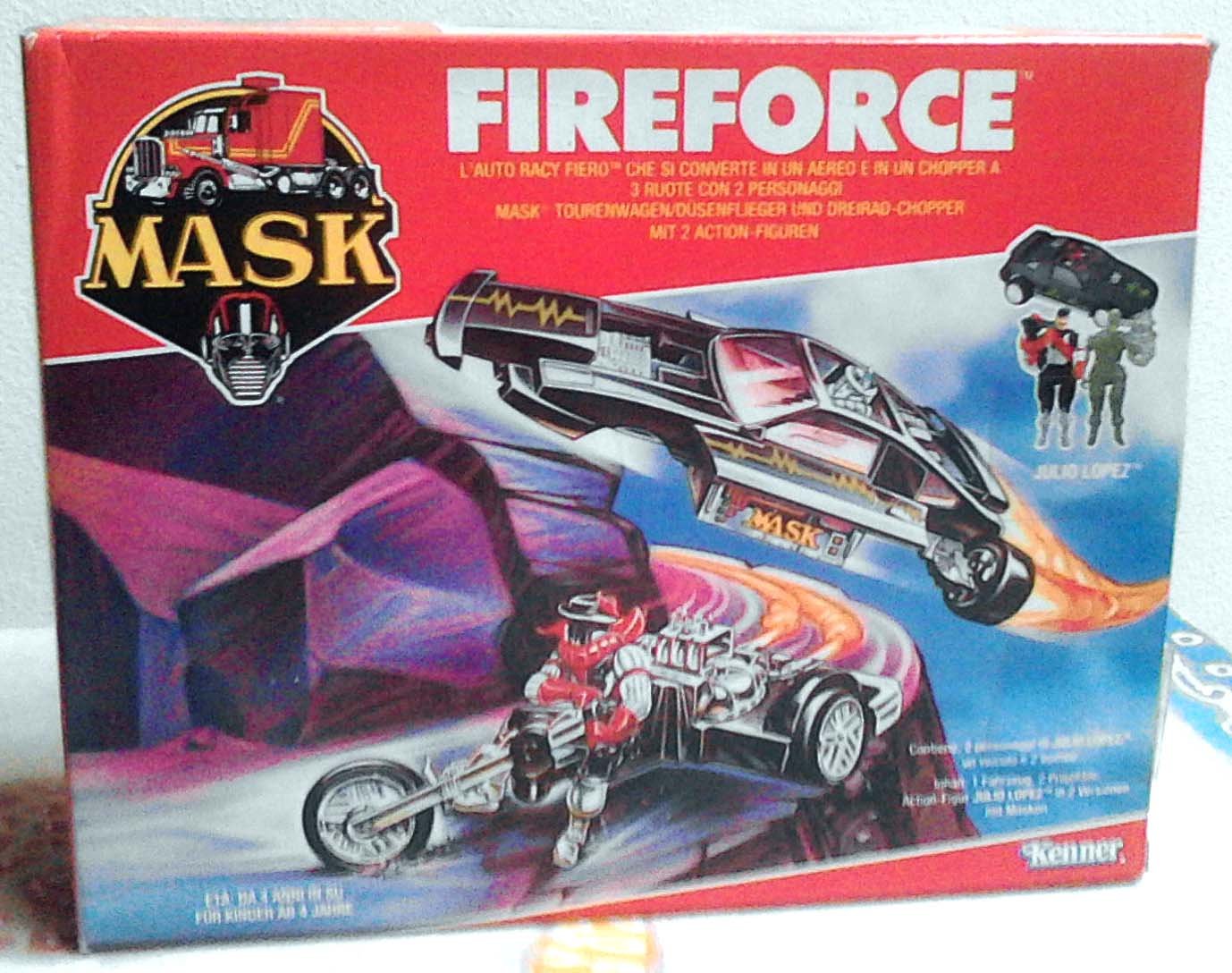 Fireforce Mobile Armored Strike Kommand MASK Kenner M.A.S.K. Split Seconds