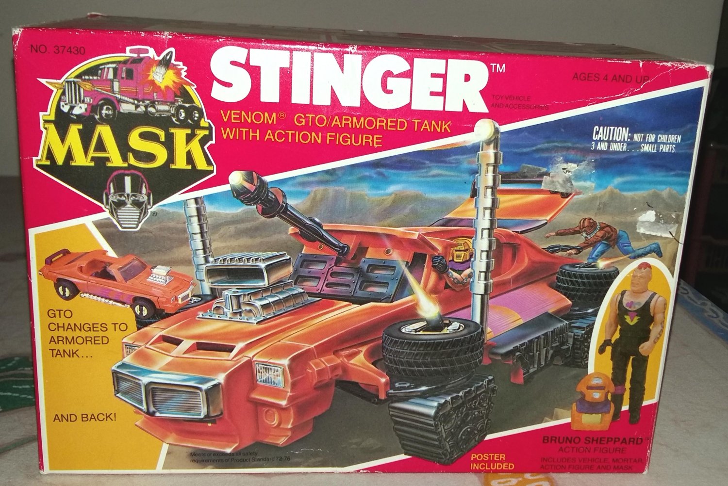 Stinger Mobile Armored Strike Kommand MASK Kenner M.A.S.K. Venom