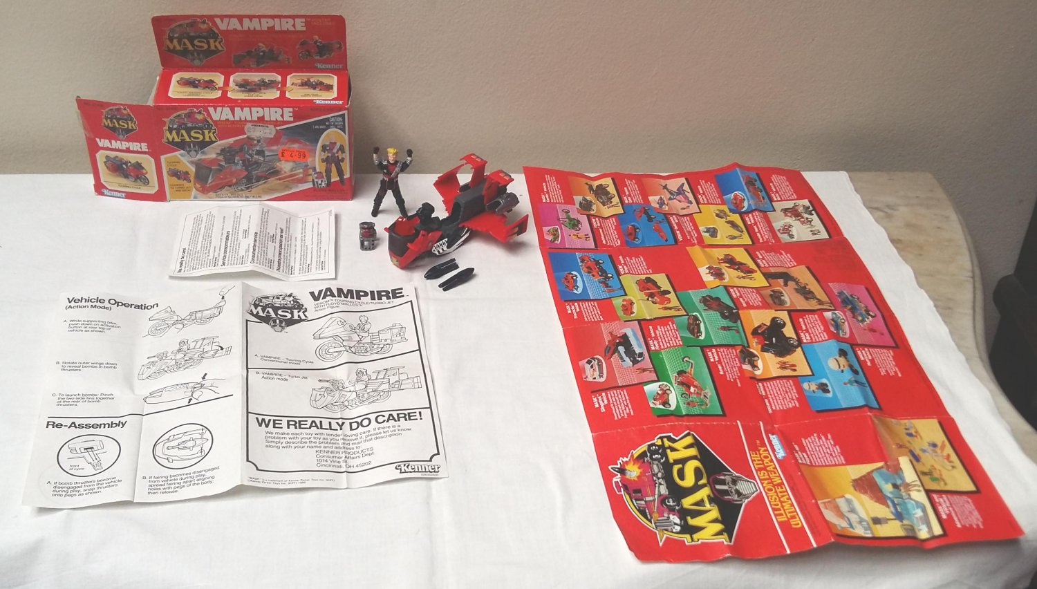 Vampire Mobile Armored Strike Kommand MASK Kenner M.A.S.K.